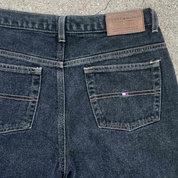 Y2K Tommy Hilfiger Straight Leg Jeans | Size 28” SHORT PETITE | - Picture 7 of 8